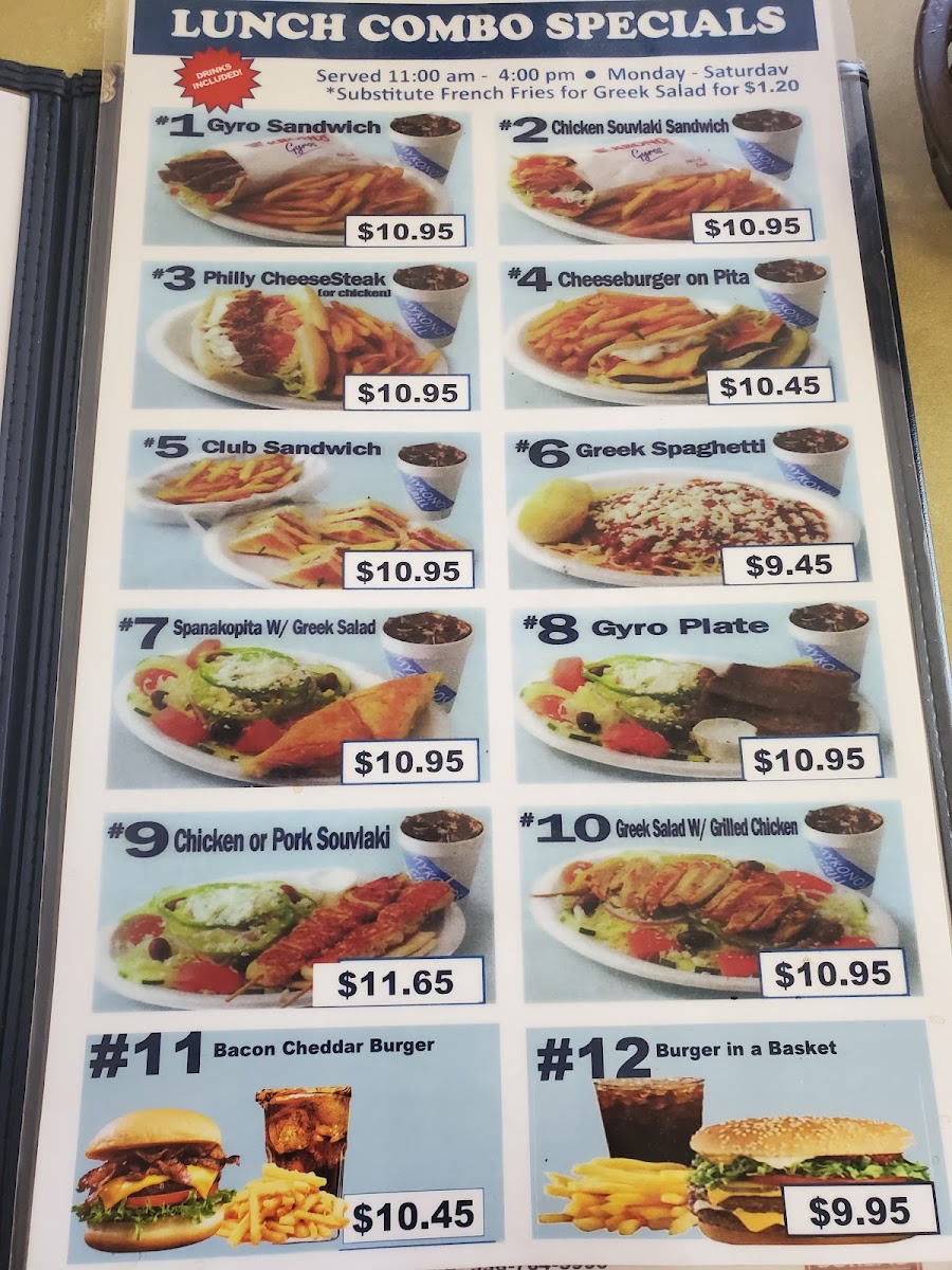 Steven's Restaurant Menu - Image 3